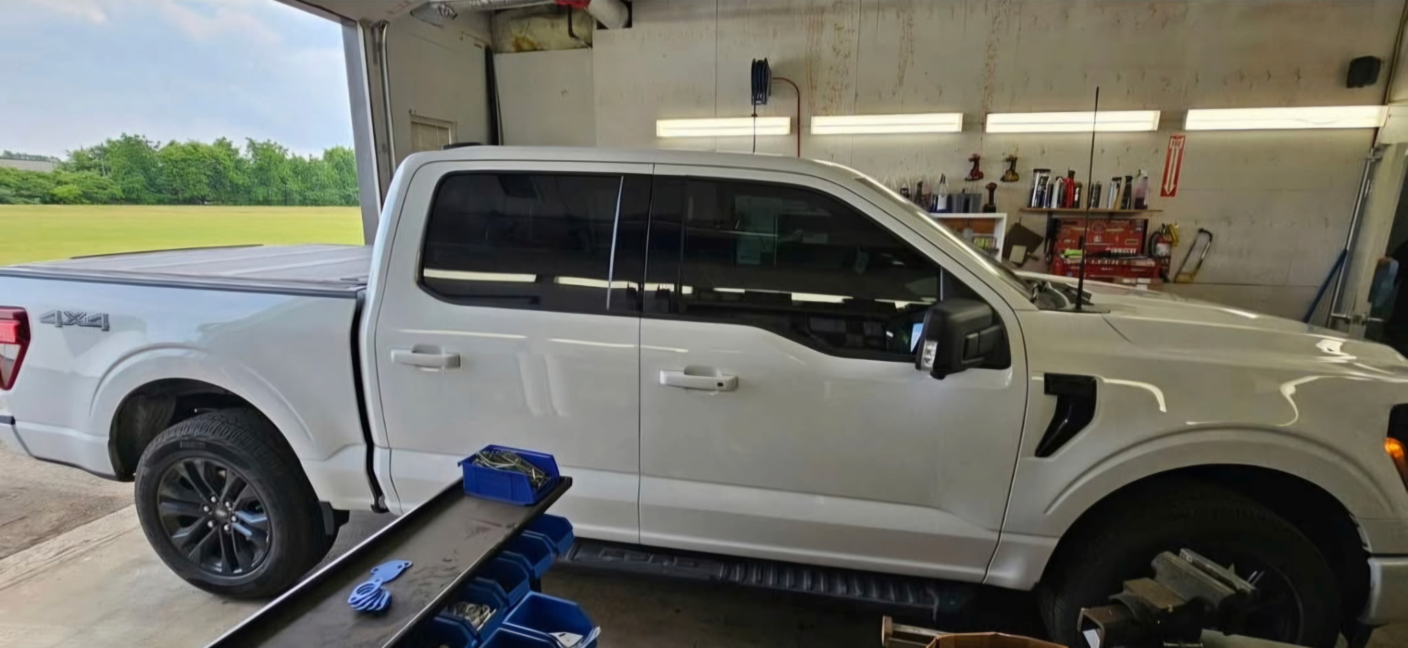 Truck with tonneau cover at Regional Auto Glass Simcoe